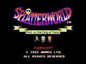 Splatterworld's English translated menu pictured (image source Romhacking.net)