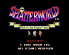 Splatterworld's English translated menu pictured (image source Romhacking.net)