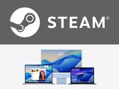 Steam app now runs natively on Apple Silicon. (Image source: Steam, Apple - edited)