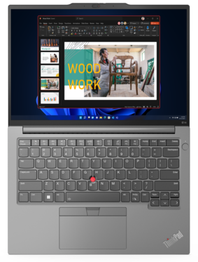Lenovo ThinkPad E14 Gen 5 - Arctic Grey. (Image Source: Lenovo)