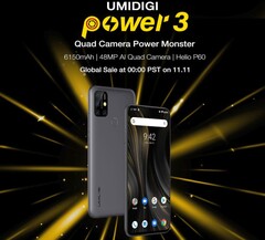 UMIDIGI Power 3 coming next month wth MediaTek Helio P60 and generous battery (Source: UMIDIGI)