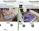 Screenshots of the Telegram group show camera footage from bedrooms for sale