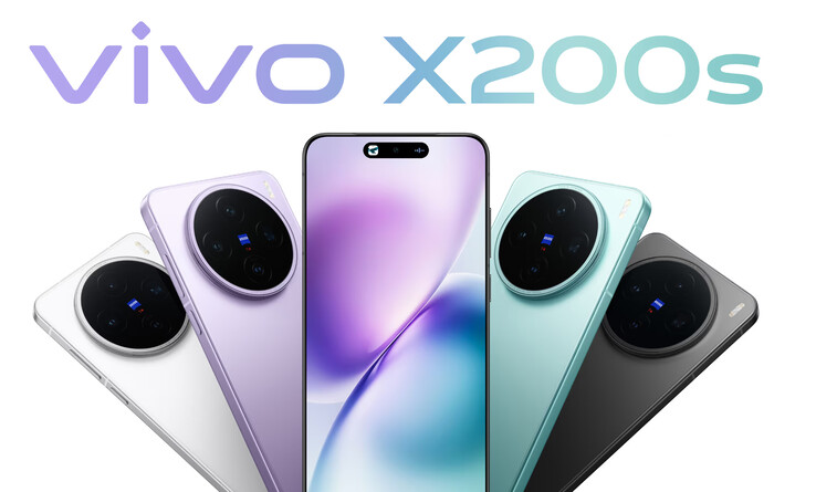 The Vivo X200s utilises MediaTek's new Dimensity 9400+ chipset. (Image source: Vivo)