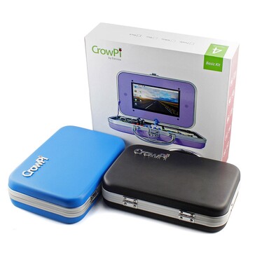 The CrowPi is crammed into an attache-like case. (Images via CrowPi)