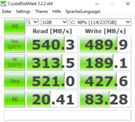 CrystalDiskMark 5.2 (SSD)