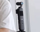 A rumoured Osmo Pocket 4 prototype. (Image source: via Fixed Focus Digital)