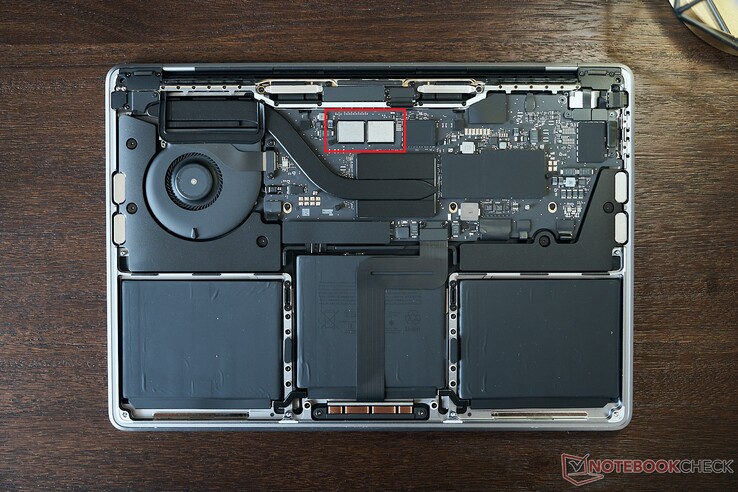 2022 Apple MacBook Pro 13 with M2 chip and 1 TB SSD - two storage chips.