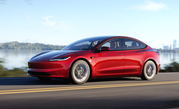 The Model 3 Highland is a mid-cycle refresh, so there are no sweeping changes to the design of the vehicle. (Image source: Tesla)