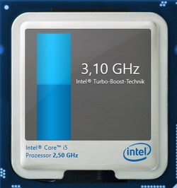 Maximum Turbo Boost 3.1 GHz (1 & 2 cores)