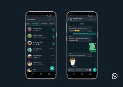 Dark mode for WhatsApp is now available. (Image Source: WhatsApp)