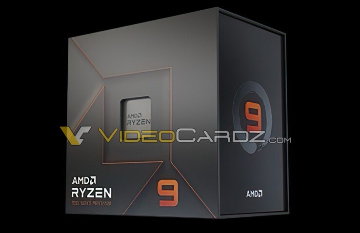 Alleged AMD Ryzen 9 7000 retail package. (Source: VideoCardz)