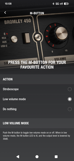 Marshall Bluetooth app: currently only 2 functions for the M button