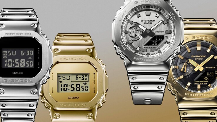 Casio has released four new Fine Metallic watches in the US. (Image source: Casio)