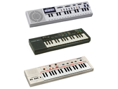 An image showing the Casio VL-1, SK-1, and MT-40.