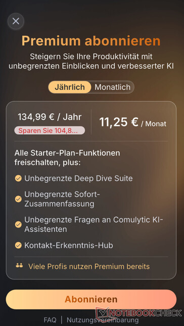If you want to get the most out of Comu Action Pro, you’ll need the paid subscription.