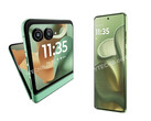 The Edge 60 and Razr 60 will both be sold in striking green colourways. (Image source: via Ytechb)