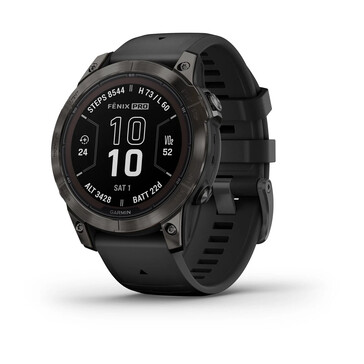 The Garmin Fenix 7 Pro - Sapphire Solar Edition smartwatch. (Image source: Garmin)