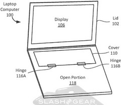 Google Pixel C notebook patent