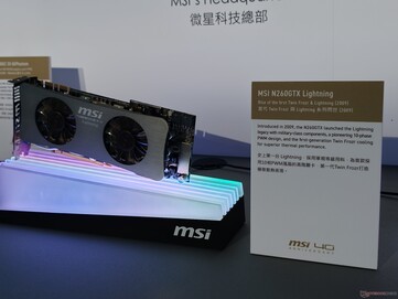 The MSI N260GTX Lightning used a Twin Frozr dual-fan implementation