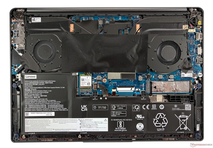 View of the interior - Lenovo IdeaPad 5 Pro 16ACH