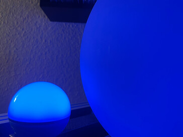 While photographing, you have to try quite hard … (photo: Andreas Sebayang/Notebookcheck.com)