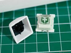 Keychron Q1 HE 8K Ultra Fast Magnetic Lime switches and OSA keycap bottom