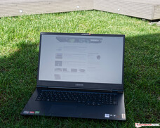 Lenovo Legion 5 17 under shade