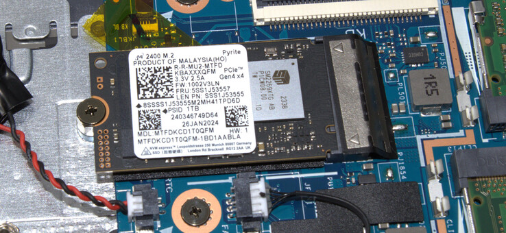 A PCIe 4 SSD serves as the system drive.