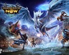 Monster Hunter Now's Velkhana event key art.