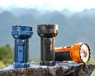 The Olight Marauder 3 25,000-lumen flashlight comes in Midnight Blue, Black, and Orange.