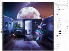 Adobe Photoshop CC will soon be available on the iPad. (Source: Adobe)