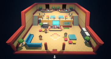 Pictured: A gameplay screenshot from Pokémon Gamma Emerald.