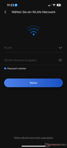 WLAN setup
