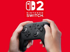 Nintendo Switch 2 Pro Controller in hands (Image source: Nintendo of America with edits)