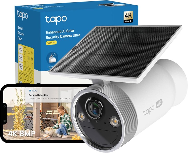 The TP-Link Tapo C465 solar security camera. (Image source: Tapo)