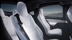 The Tesla Model X seatbelts are among the affected (image: Tesla)