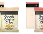 Google is giving away 10,000 bags of potato chips in Japan to promote the Pixel 6 series. (Image source: Google)