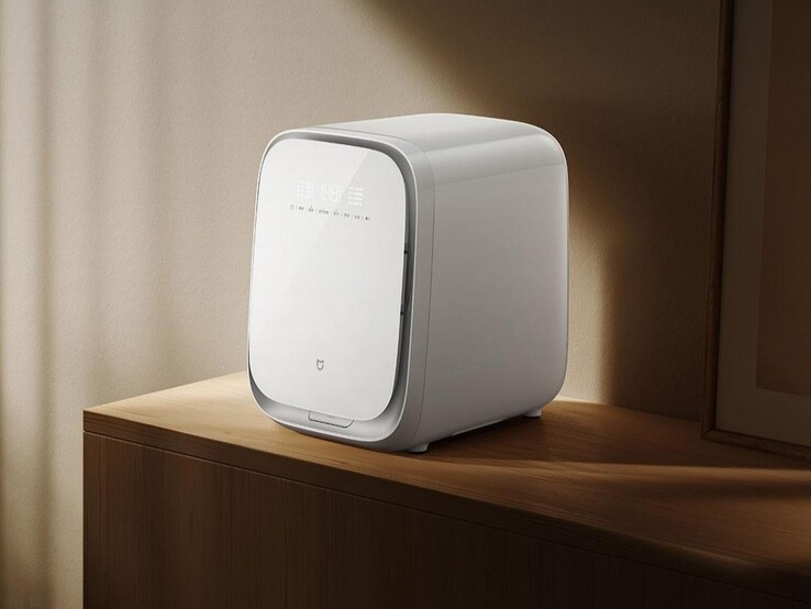 The Xiaomi Mijia Washing Machine Mini Washer and Dryer 1.2kg. (Image source: Xiaomi)