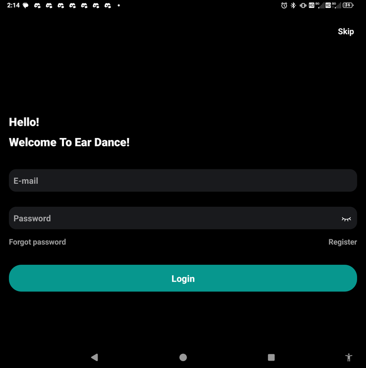 Lets you skip login which is nice