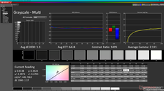 Grayscale after calibration