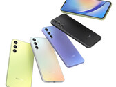 The Galaxy A34 and Galaxy A54 come in four colourways. (Image source: Samsung)