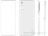 The alleged Huawei patent's images. (Source: Techie Word)