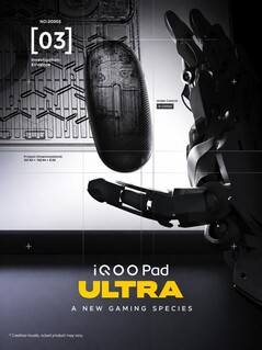 iQOO Pad Ultra internal design and cooling components