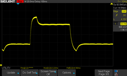 Gray to gray in the fastest overdrive setting.