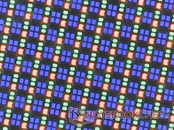 Crisp RGB OLED subpixels