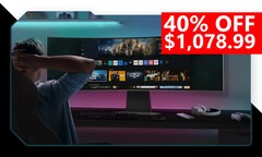 The Samsung Odyssey OLED G95SC is a gaming monitor with an almost ridiculous aspect ratio. (Image source: Samsung - edited)