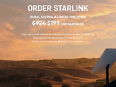 Rural Australia and New Zealand get a Starlink Internet deal (image: SpaceX)