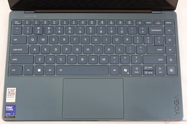 The opening beneath the keys double as speaker grilles