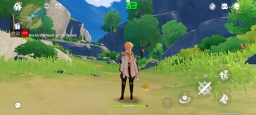 Genshin Impact: Lowest preset, 53 fps max.