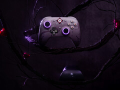 The Honkai: Star Rail - Evernight edition has a lighter purple finish than the regular 8BitDo Ultimate 2. (Image source: 8BitDo)